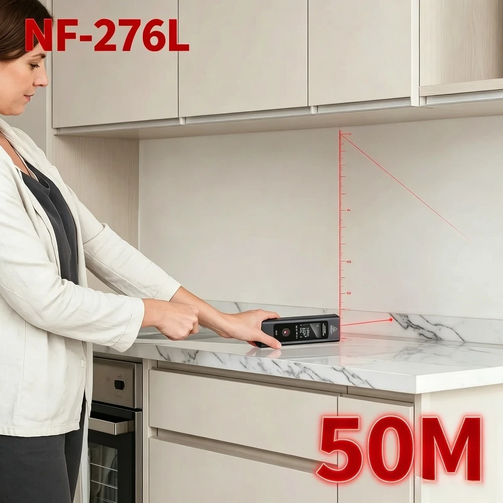 Infrared Laser Level NF-276L Multifunctional Handheld Rangefinder Outdoor High Accuracy Digital Electronic Distance Meter
Infrared Laser Level NF-276L Multifunctional Handheld Rangefinder Outdoor High Accuracy Digital Electronic Distance Meter