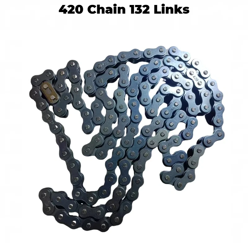 132 Link 420 Chains for 50/70/90/110/125cc Pit Dirt Bike Scooter ATV Buggy Quad
132 Link 420 Chains for 50/70/90/110/125cc Pit Dirt Bike Scooter ATV Buggy Quad