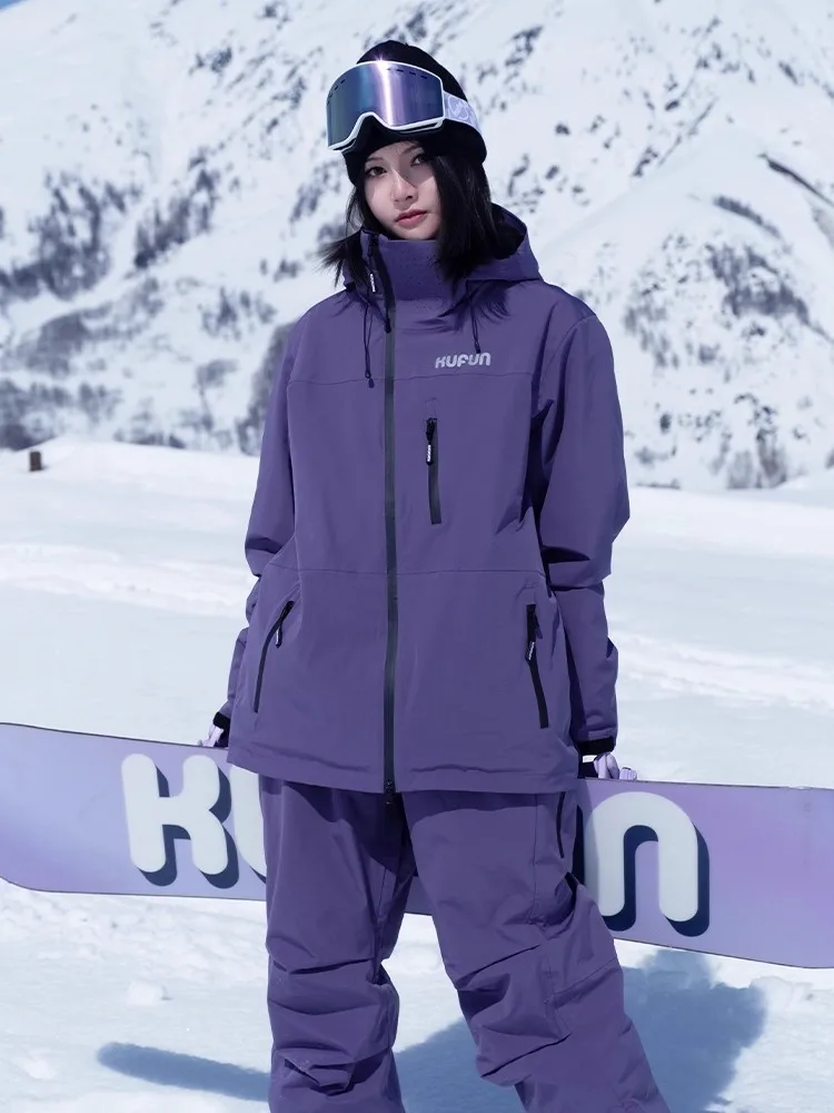 KUFUN Ski Wear Outfit Waterproof Thickened Snowboard Windproof Snow Sport Jacket Pants Trousers Loose Men Adult Lady Teenager
KUFUN Ski Wear Outfit Waterproof Thickened Snowboard Windproof Snow Sport Jacket Pants Trousers Loose Men Adult Lady Teenager