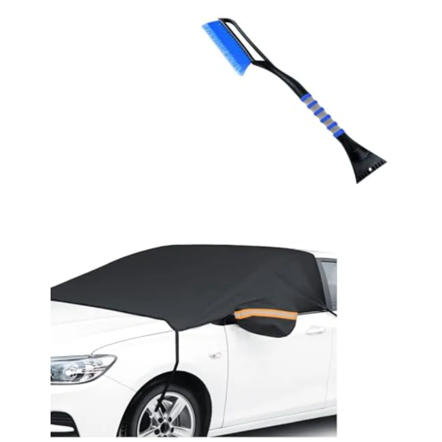 27" Snow Brush and Detachable Ice Scraper and Car Windshield Snow Black
27" Snow Brush and Detachable Ice Scraper and Car Windshield Snow Black
