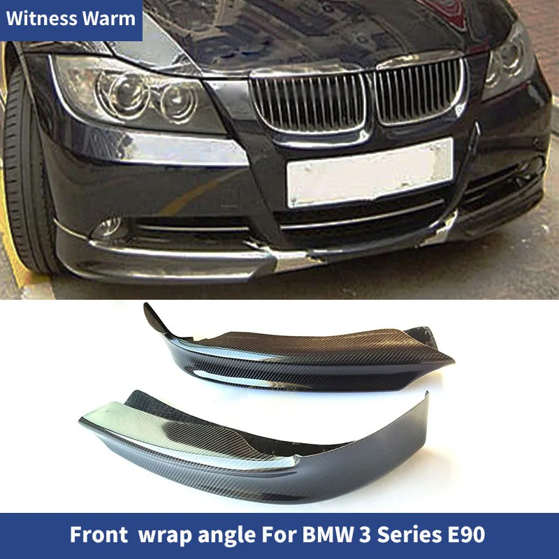 Carbon Fiber Front Bumper Splitters Car Side Apron for BMW E90 LCI Standard Bumper Car wrap angle Sedan 4-Door 2005-2008
Carbon Fiber Front Bumper Splitters Car Side Apron for BMW E90 LCI Standard Bumper Car wrap angle Sedan 4-Door 2005-2008