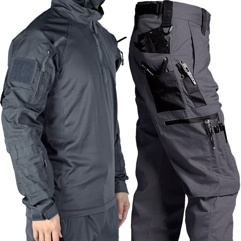 Camouflage Tactical Uniform Hunting Shirts Outdoor Hiking pants Men Clothing Training Sets Clothing Ghillie Suits
Camouflage Tactical Uniform Hunting Shirts Outdoor Hiking pants Men Clothing Training Sets Clothing Ghillie Suits