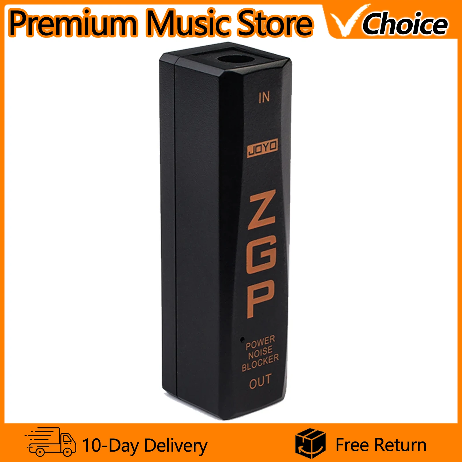 JOYO Guitar Effect Pedal Power Supply JP-06 Guitar Power Noise Blocker Reducer DC 9V 800mA Musical Instrument Parts&Accessories
JOYO Guitar Effect Pedal Power Supply JP-06 Guitar Power Noise Blocker Reducer DC 9V 800mA Musical Instrument Parts&Accessories