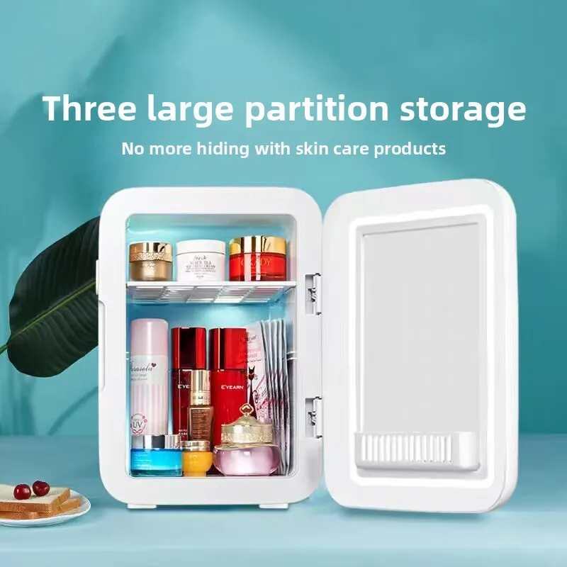 220V Portable Mini Fridge Beauty refrigerator for Home Travel Car, Compact Refrigerator with LED Light,Gift for Students Dorm
220V Portable Mini Fridge Beauty refrigerator for Home Travel Car, Compact Refrigerator with LED Light,Gift for Students Dorm