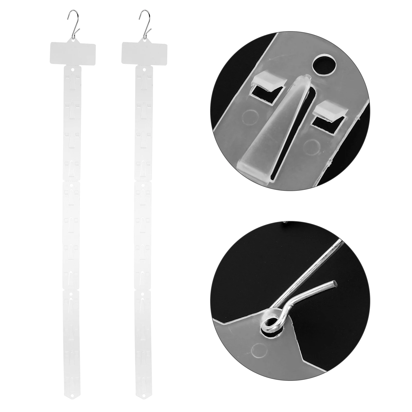 10Pcs Hanging Merchandise Display Strips with Sign Holder Clips Snack Organizer Retail Display Stand Supermarket Snack Shelf
10Pcs Hanging Merchandise Display Strips with Sign Holder Clips Snack Organizer Retail Display Stand Supermarket Snack Shelf