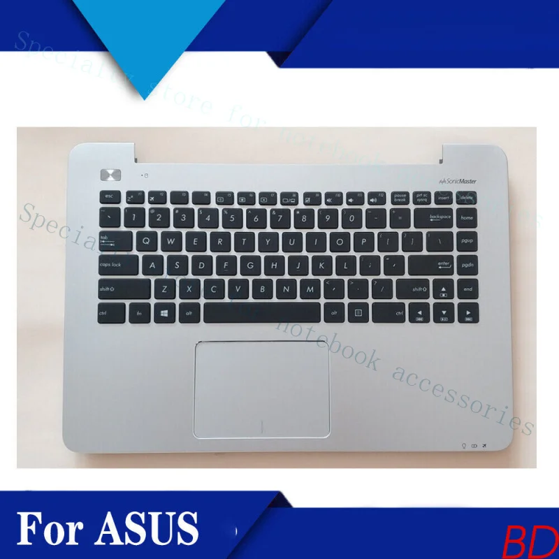 Клавиатура с подставкой для рук A+ для ASUS V455U X455LA X455M V455L VM490L, серебристый корпус C
Клавиатура с подставкой для рук A+ для ASUS V455U X455LA X455M V455L VM490L, серебристый корпус C