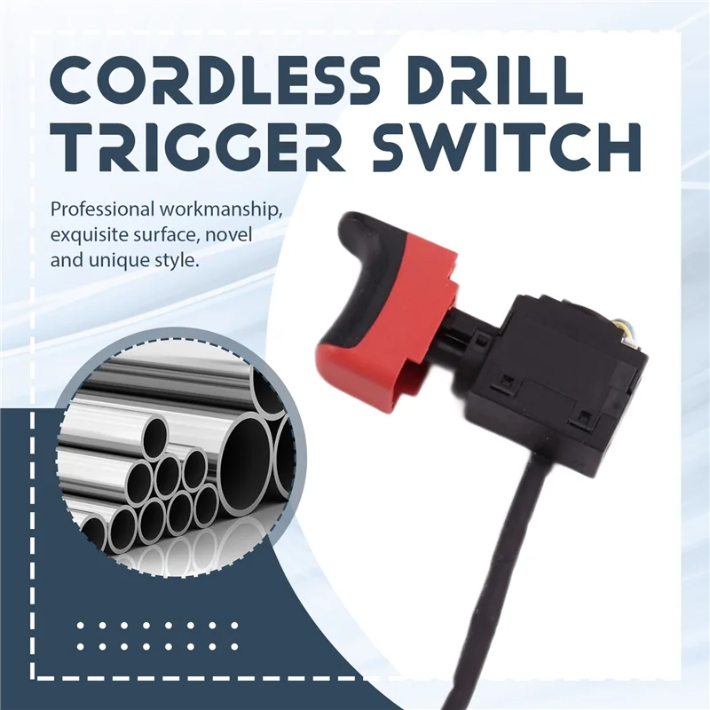 -A90P 7.2V-24V Cordless Drill Trigger Switch For METABO Powermaxxsb12bl SB18LBL BS18LBL BS18LBLQ 343411770 Power Tool
-A90P 7.2V-24V Cordless Drill Trigger Switch For METABO Powermaxxsb12bl SB18LBL BS18LBL BS18LBLQ 343411770 Power Tool