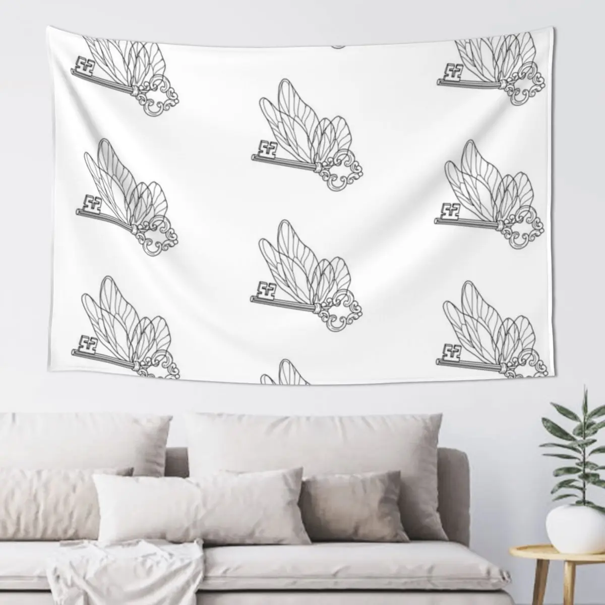 Winged key Duvet Cover Custom Wallpaper Bedroom Wall Hanging Bathroom Decor Tapestry Wall Art Tapestry
Winged key Duvet Cover Custom Wallpaper Bedroom Wall Hanging Bathroom Decor Tapestry Wall Art Tapestry