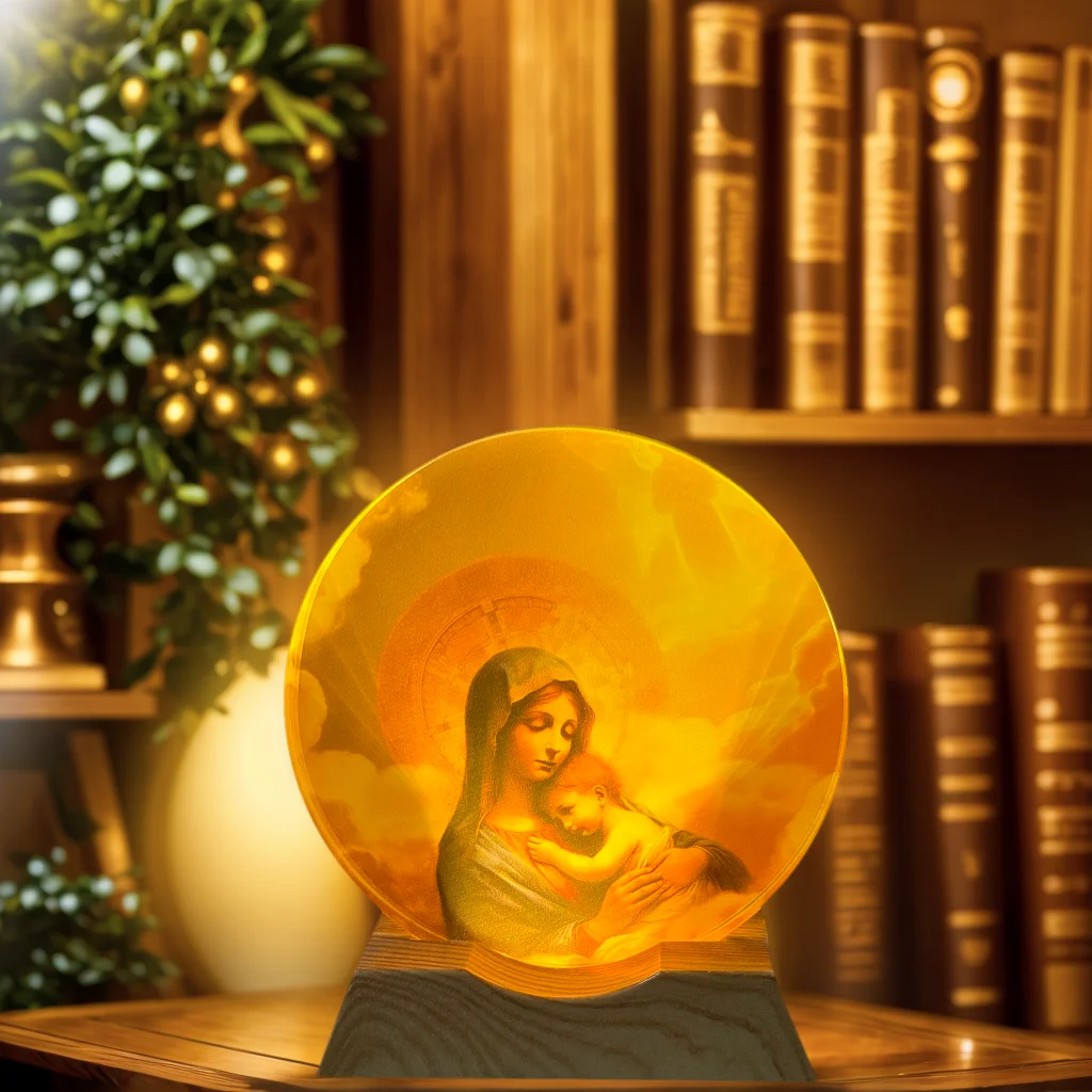 Основание светодиодной ночной ленты Virgin Mary's Love Crystal, подходит для спален, гостиной, дня рождения и Дня матери.
Основание светодиодной ночной ленты Virgin Mary's Love Crystal, подходит для спален, гостиной, дня рождения и Дня матери.