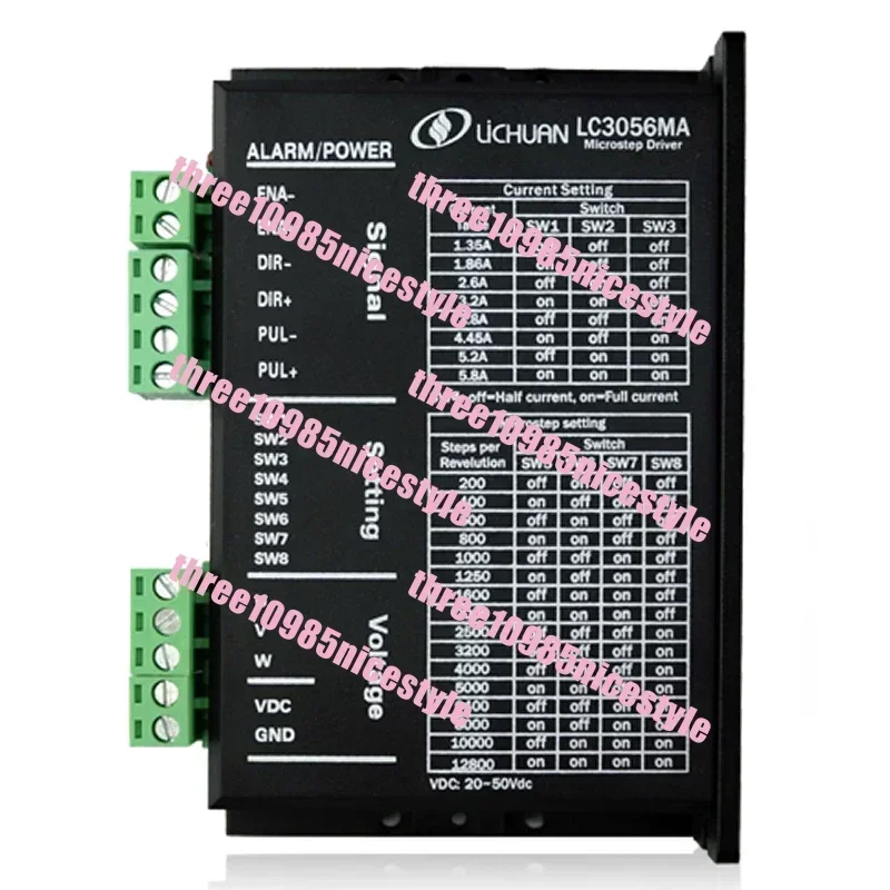 LC3056MA DC20-50V 5.8A Драйвер шагового двигателя 3-фазный гибридный контроллер двигателя для NEMA23
LC3056MA DC20-50V 5.8A Драйвер шагового двигателя 3-фазный гибридный контроллер двигателя для NEMA23
