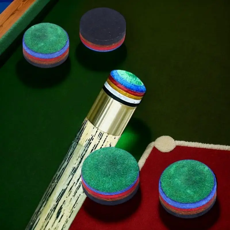 1Pcs Multi Layer Rainbow Billiard Tip 10mm 10.5mm 11mm Pool Cue Tips For Snooker Black Eight
1Pcs Multi Layer Rainbow Billiard Tip 10mm 10.5mm 11mm Pool Cue Tips For Snooker Black Eight