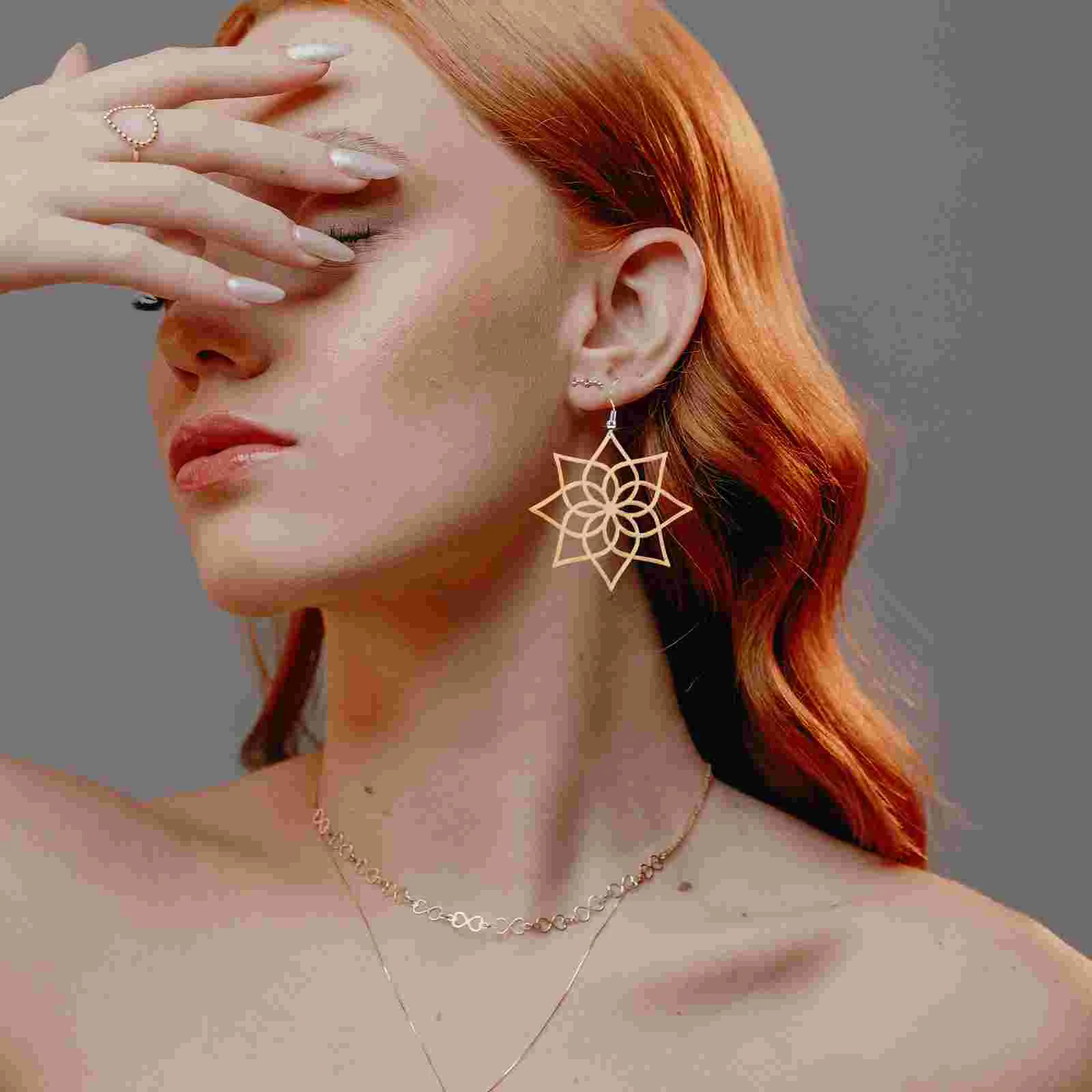 20 Pcs Casual Jewelry Party Ear Decor Wooden Eardrop of The Lid Blank Hollow Earrings Accessories Bride
20 Pcs Casual Jewelry Party Ear Decor Wooden Eardrop of The Lid Blank Hollow Earrings Accessories Bride
