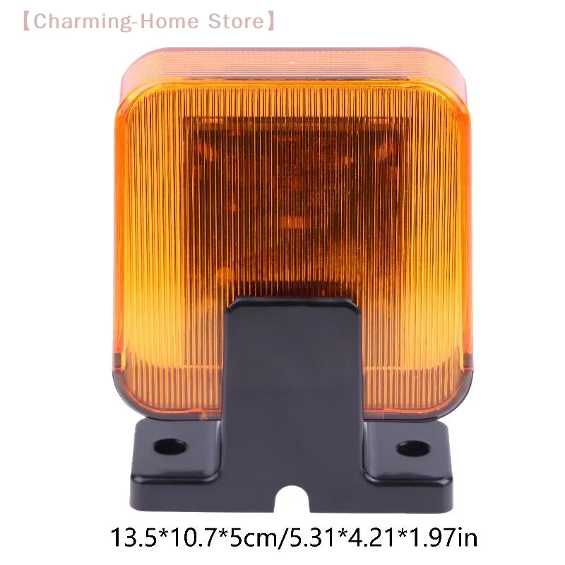 【M】Универсальная сигнальная сигнализация для гаражных ворот, уличная сигнальная лампа, светодиодная мигающая сигнальная лампа 12 В-265 В, сигнальная лампа для систем сигнализации ворот
【M】Универсальная сигнальная сигнализация для гаражных ворот, уличная сигнальная лампа, светодиодная мигающая сигнальная лампа 12 В-265 В, сигнальная лампа для систем сигнализации ворот