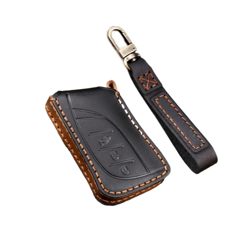 Cross-border hot-selling car key cover Suitable for Lexus key cover Lexus handmade leather key cover
Cross-border hot-selling car key cover Suitable for Lexus key cover Lexus handmade leather key cover