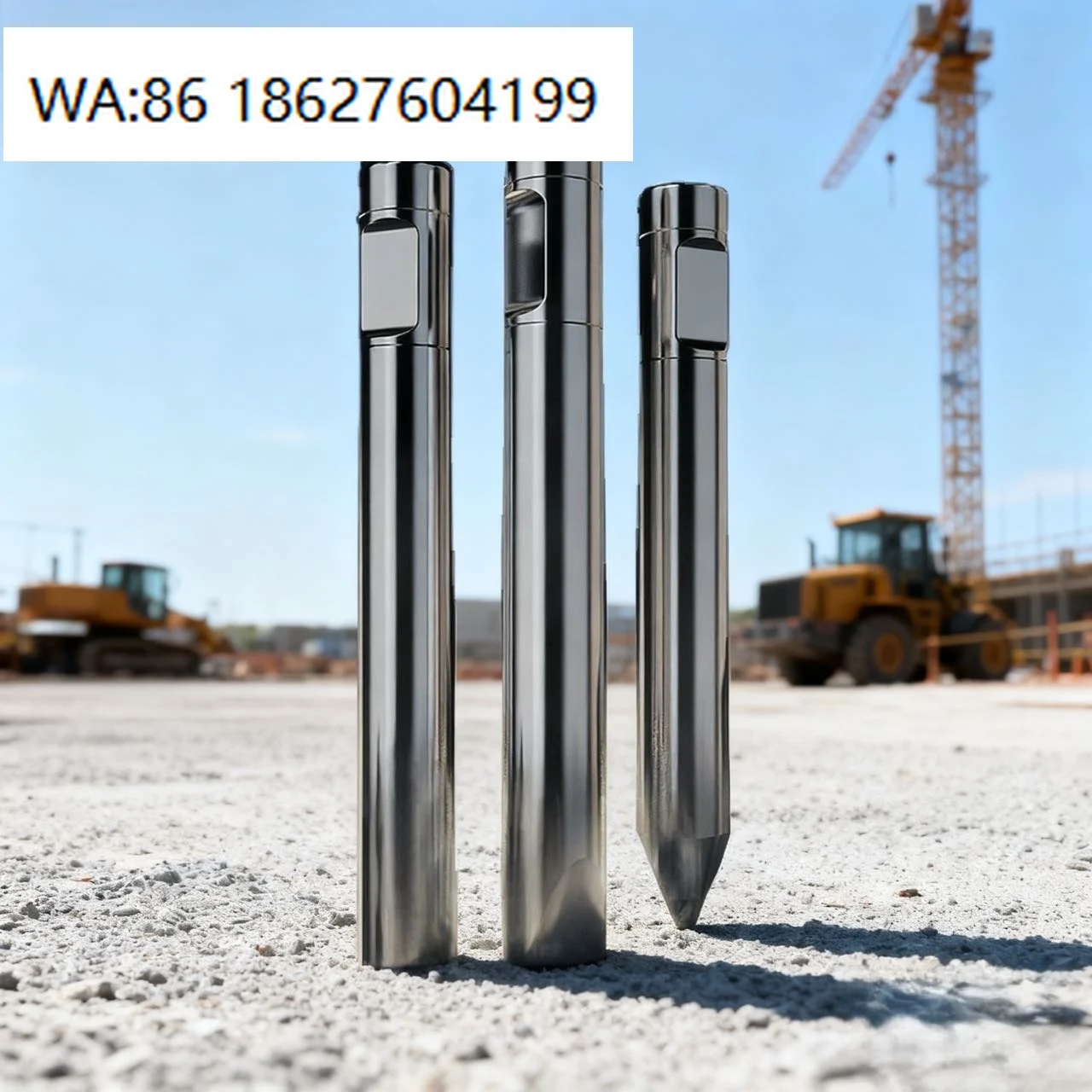 42CrMo Hydraulic Breaker Chisel Rod Pin Fit SB121 SB81 HB20G HB30G Excavator Customizable
42CrMo Hydraulic Breaker Chisel Rod Pin Fit SB121 SB81 HB20G HB30G Excavator Customizable
