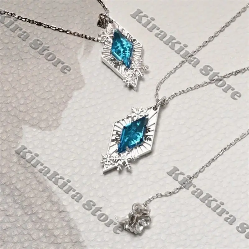 Love and Deepspace Zayne Snowflake Necklace Anime Pendants Cosplay Amulet Chains Girl Collection Collarbone Chain Accessories
Love and Deepspace Zayne Snowflake Necklace Anime Pendants Cosplay Amulet Chains Girl Collection Collarbone Chain Accessories