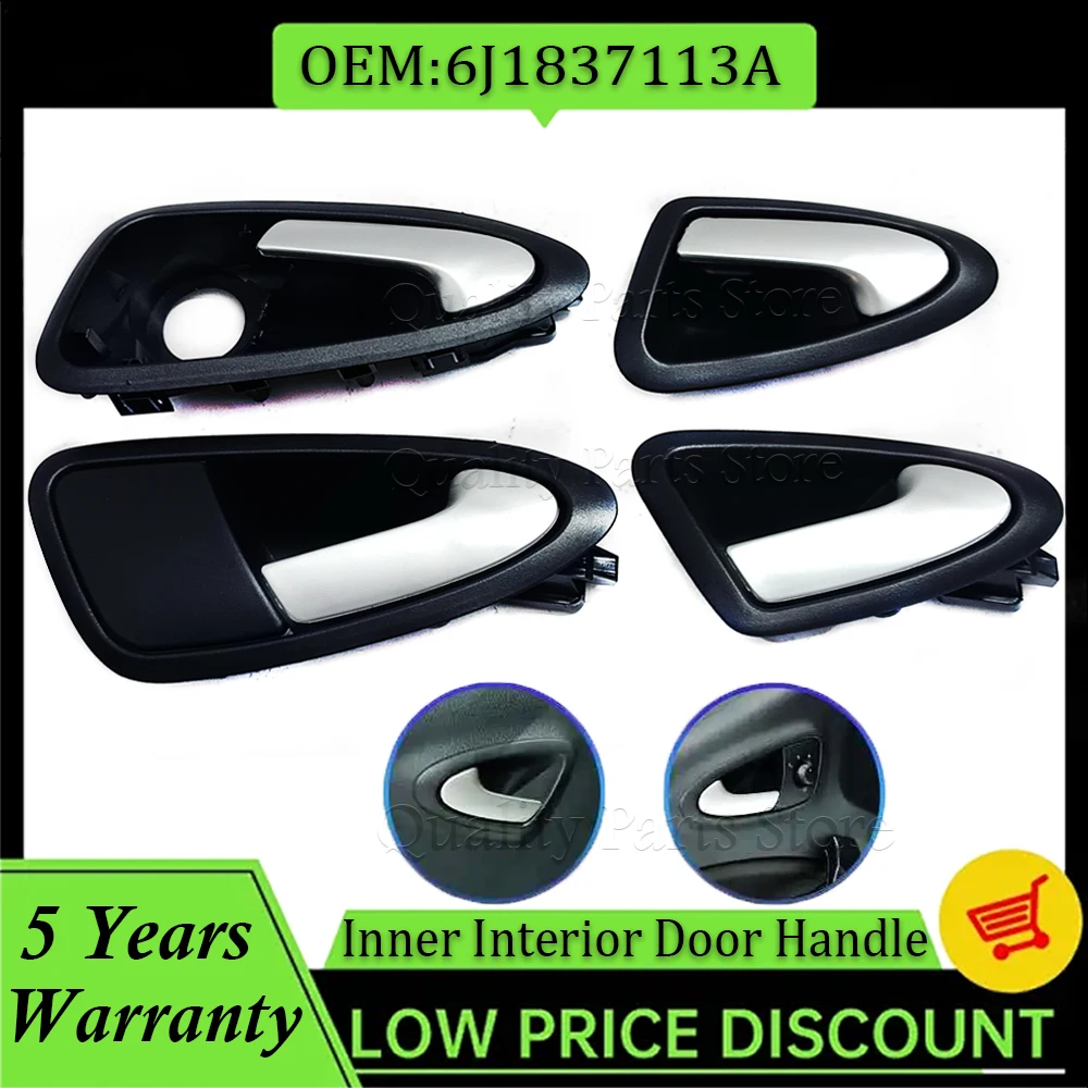Front Rear Left Right 1PC Car Inner Interior Door Handle For Seat Ibiza 2009-2017 6J1837113A 6J1837114A 6J4839113A 6J4839114A
Front Rear Left Right 1PC Car Inner Interior Door Handle For Seat Ibiza 2009-2017 6J1837113A 6J1837114A 6J4839113A 6J4839114A