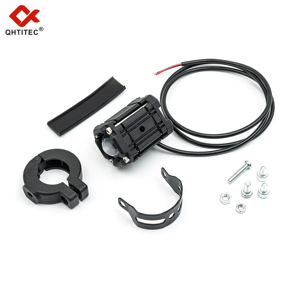 Universal motorcycle LED headlights, projection lens, dual color ATV scooter drive light, fog light, auxiliary spotlight
Universal motorcycle LED headlights, projection lens, dual color ATV scooter drive light, fog light, auxiliary spotlight