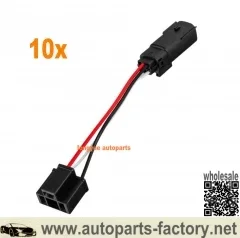 Longyue 10pcs Plug & Play H4 Headlight Wiring Adapter For 2018-2019 Jeep Wrangler JL 6"
Longyue 10pcs Plug & Play H4 Headlight Wiring Adapter For 2018-2019 Jeep Wrangler JL 6"
