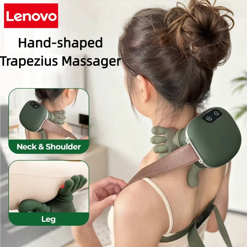 Lenovo Bionic Finger Neck Shoulder Massager Wireless Neck Cervical Trapezius Kneading Massage Brushless Motor Neck Masajeador
Lenovo Bionic Finger Neck Shoulder Massager Wireless Neck Cervical Trapezius Kneading Massage Brushless Motor Neck Masajeador