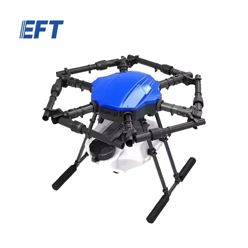 EFT E616P Heavy-Duty Agricultural Spraying Drone Frame - High Payload Multicopter for Crop Spraying & Precision Farming
EFT E616P Heavy-Duty Agricultural Spraying Drone Frame - High Payload Multicopter for Crop Spraying & Precision Farming