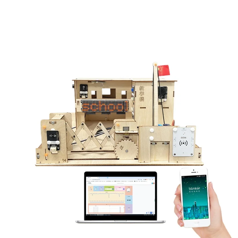 ESP32 IoT development board, learning kit Smart campus micropython graphical programming mixly
ESP32 IoT development board, learning kit Smart campus micropython graphical programming mixly