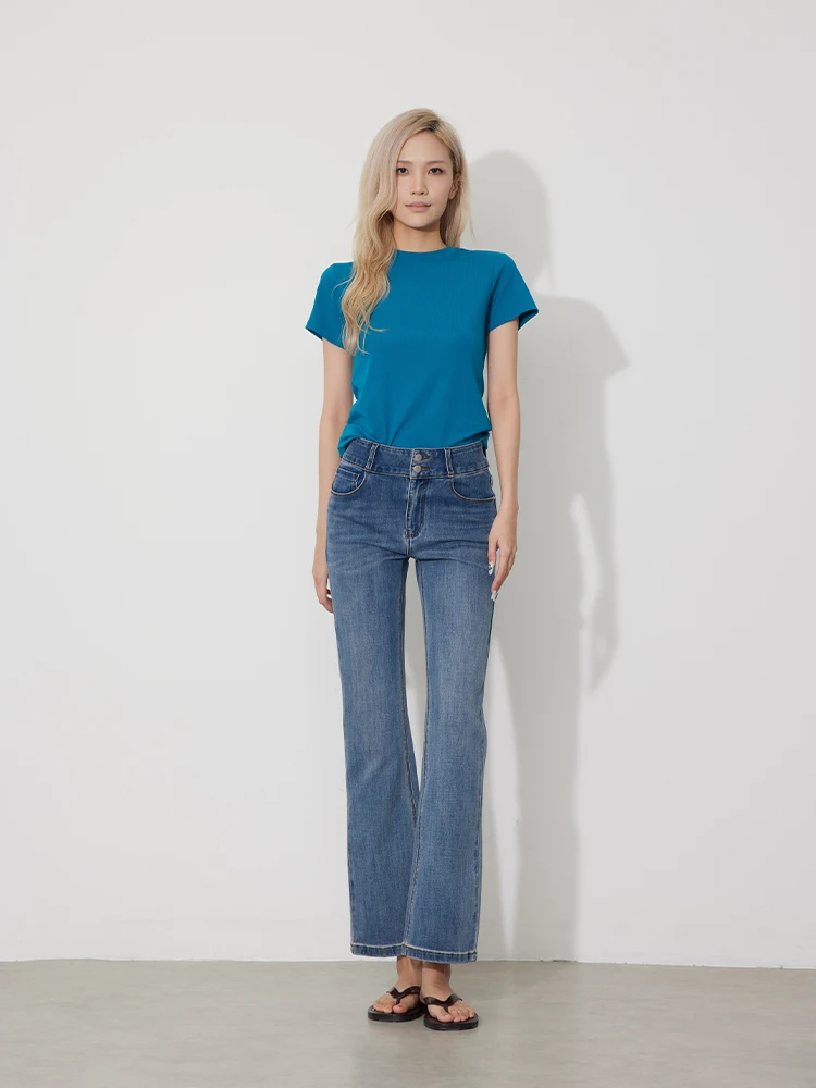 Джинсы RUGOSAM с высокой талией, расклешенные, женские, винтажные, укороченные (9/10), модель RB066, весенняя новинка, классический крой, на молнии
Джинсы RUGOSAM с высокой талией, расклешенные, женские, винтажные, укороченные (9/10), модель RB066, весенняя новинка, классический крой, на молнии