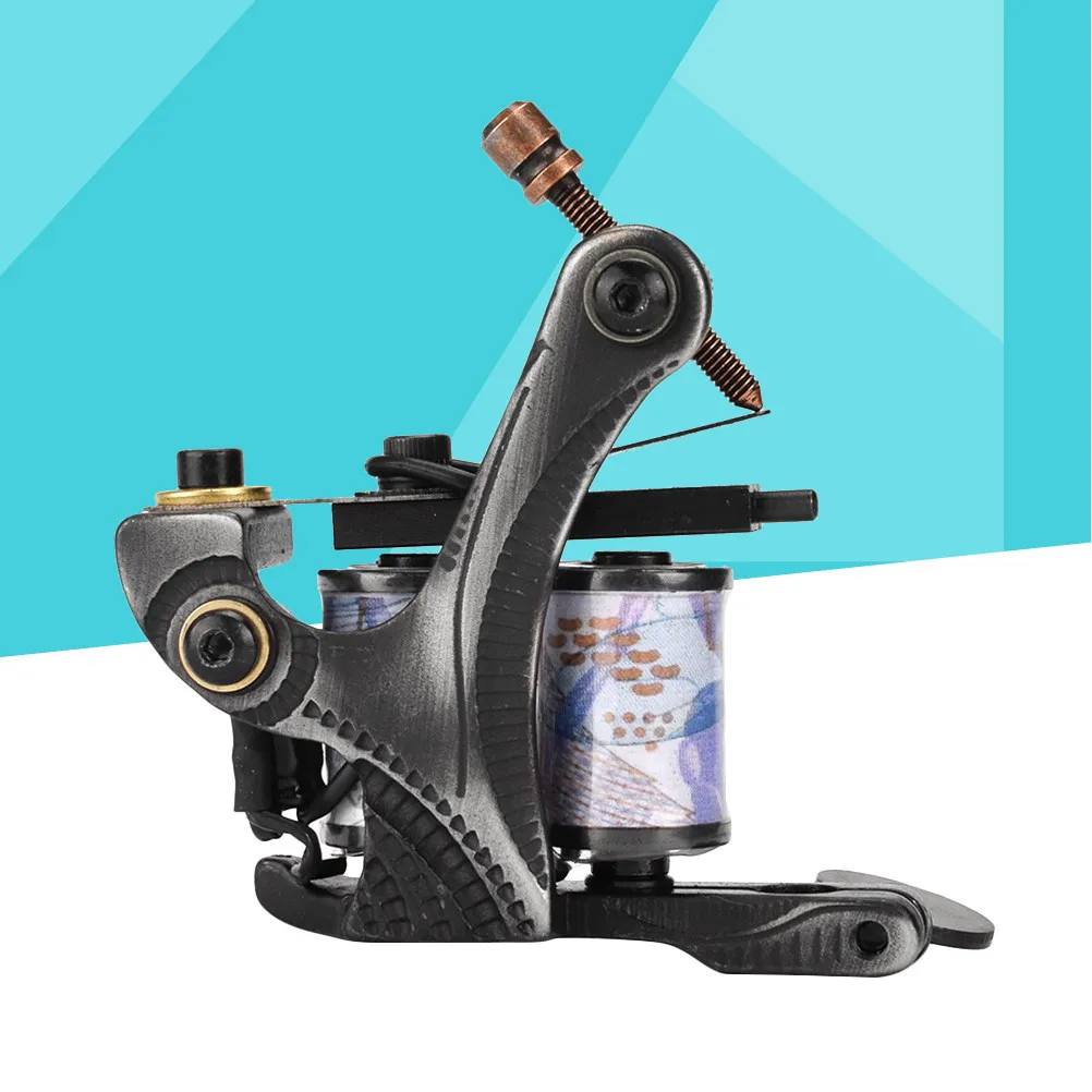 Профессиональная машинка для татуажа с 10 катушками: легкий, эргономичный дизайн, специальная поверхность для лайнеринга и шейдинга
Профессиональная машинка для татуажа с 10 катушками: легкий, эргономичный дизайн, специальная поверхность для лайнеринга и шейдинга