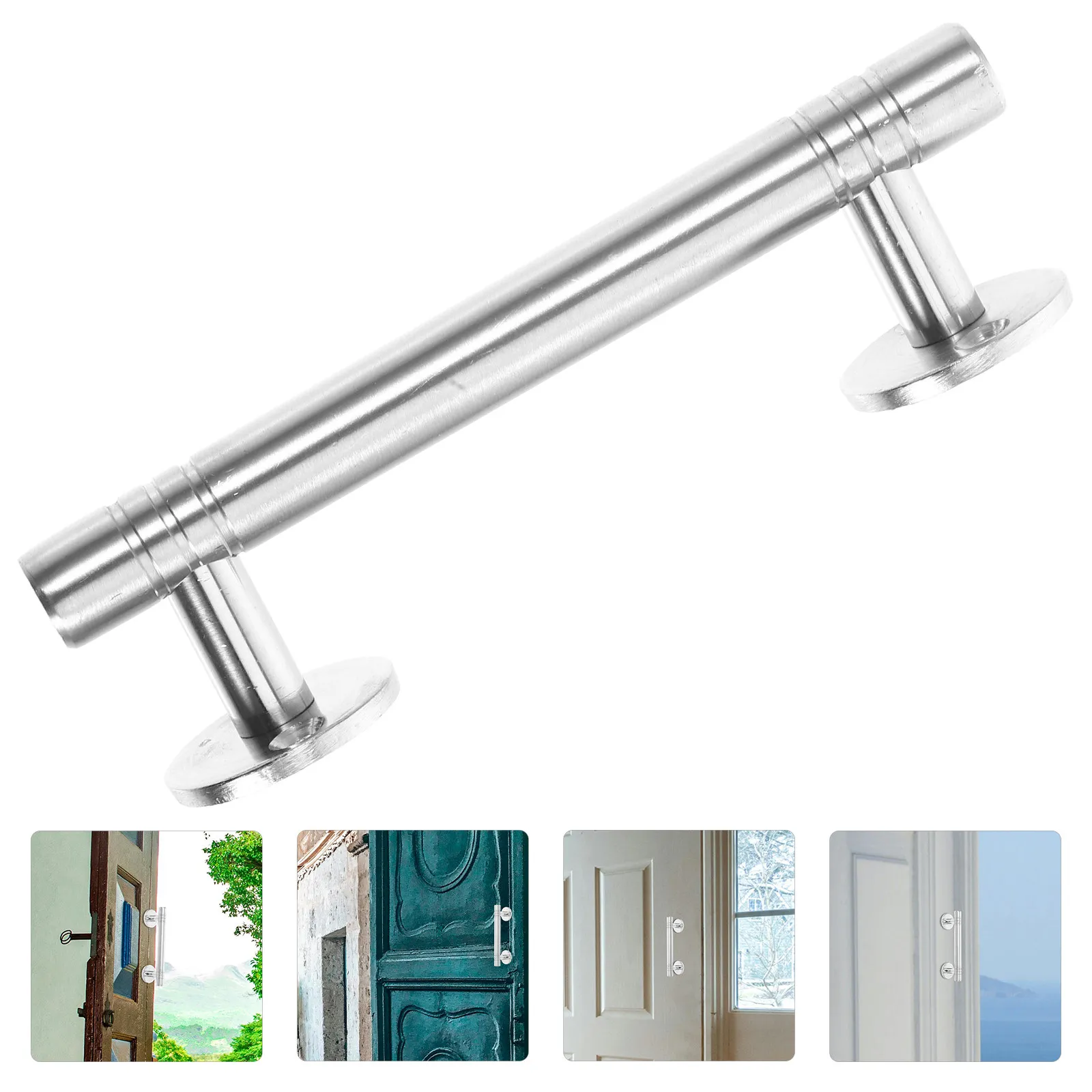 Stainless Steel Door Handle 124Mm Surface Mounted Minimalist Style for Main Wooden Door Security Gate Hardware Pull
Stainless Steel Door Handle 124Mm Surface Mounted Minimalist Style for Main Wooden Door Security Gate Hardware Pull