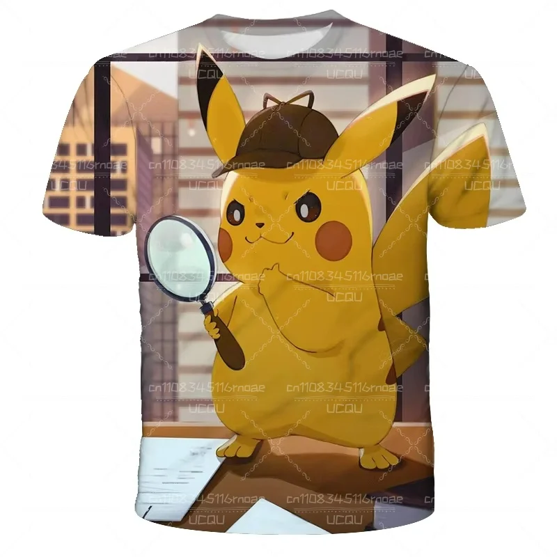 2026 Summer New Pikachu Anime T-shirt 3D Printed Neutral Children's Casual Fashion Cute Daily Street T-shirt Role Playing Top
2026 Summer New Pikachu Anime T-shirt 3D Printed Neutral Children's Casual Fashion Cute Daily Street T-shirt Role Playing Top