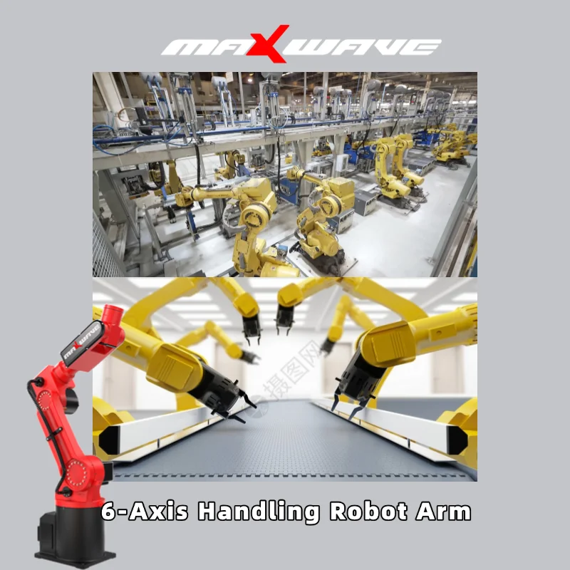 Heavy Duty 6-Axis Robot Arm 20kg Payload 1800mm Span for Die Casting Removal, Forging Press Operations and Material Handling
Heavy Duty 6-Axis Robot Arm 20kg Payload 1800mm Span for Die Casting Removal, Forging Press Operations and Material Handling