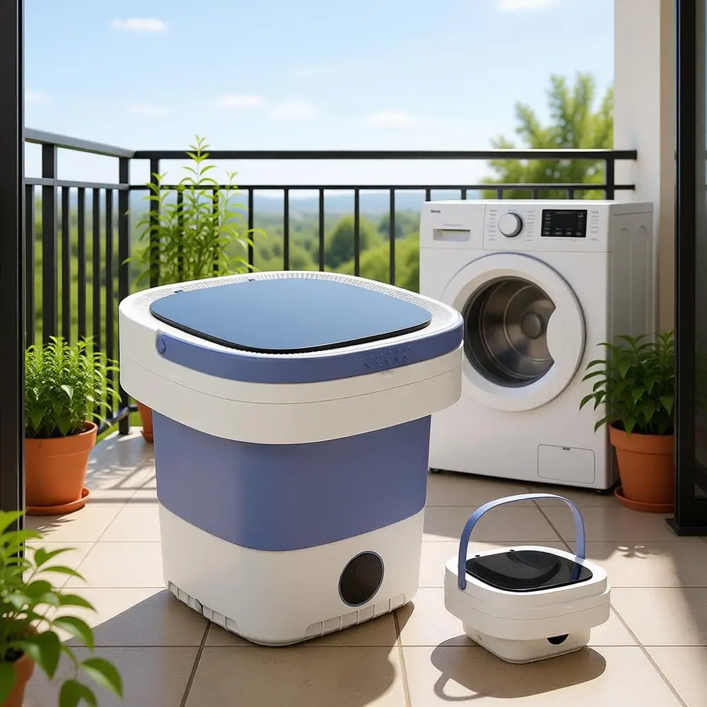 Мини-стиральная машина на 12 л с отжимом для чистки мелких предметов, детской одежды, носков
Мини-стиральная машина на 12 л с отжимом для чистки мелких предметов, детской одежды, носков