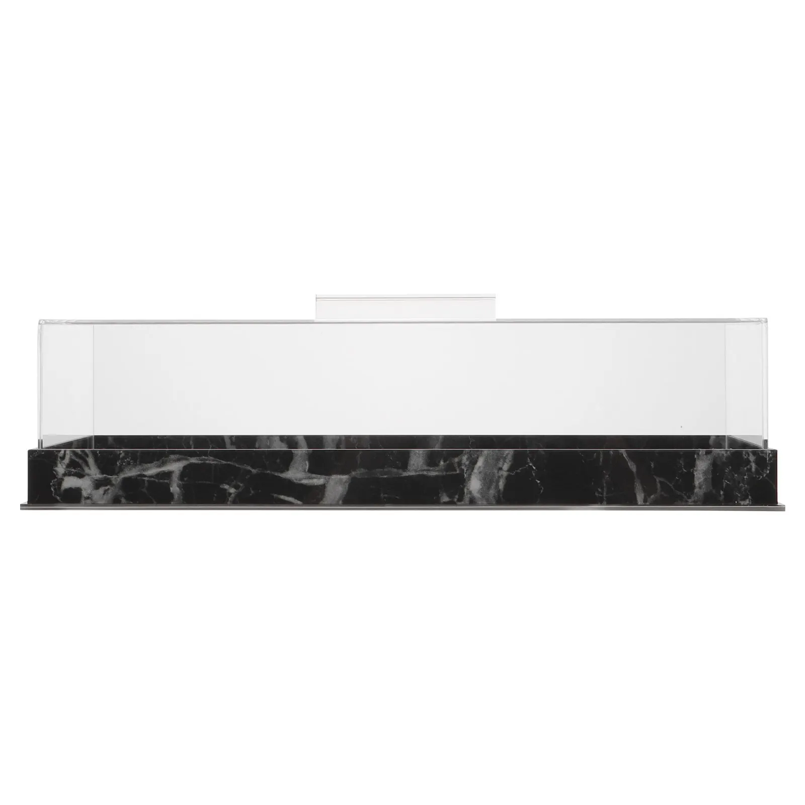 Acrylic Rectangular Cake Display Tray with Lid Stable Marble Base High Transparency Dessert Holder for Parties Bakery Home Use
Acrylic Rectangular Cake Display Tray with Lid Stable Marble Base High Transparency Dessert Holder for Parties Bakery Home Use