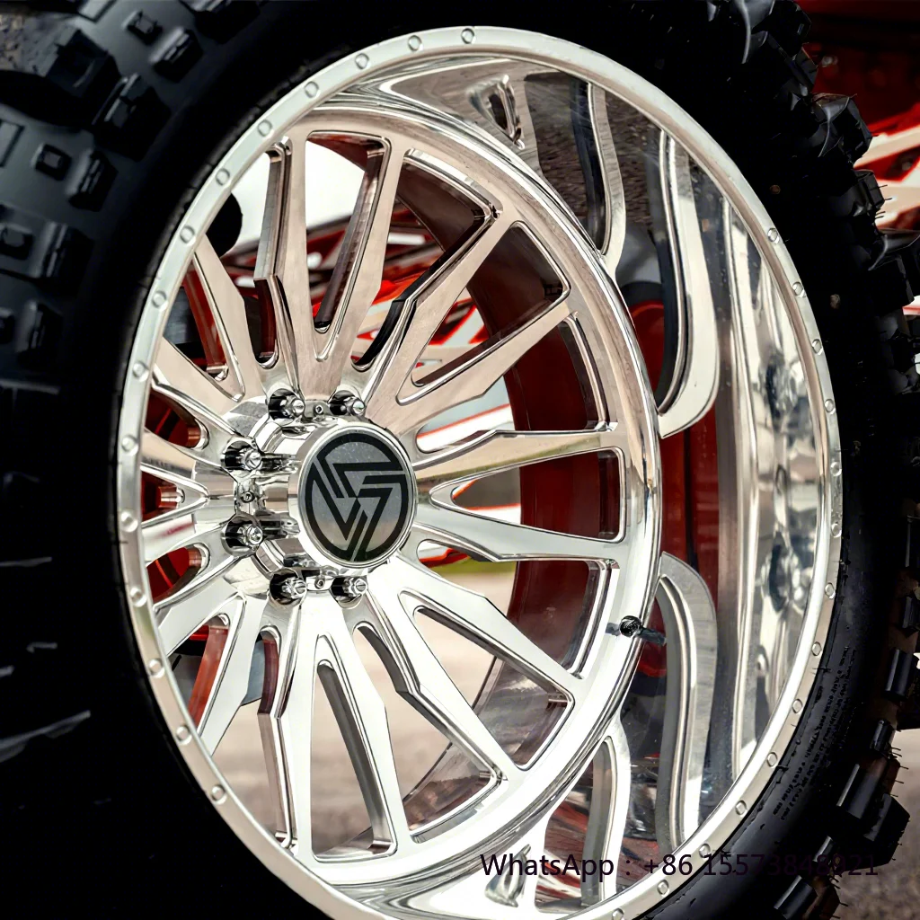 Кованые легкосплавные диски Deep Dish Monoblock с полировкой для пикапов F150 F250 Ram, кастомные колеса 6x139.7 Off Rim
Кованые легкосплавные диски Deep Dish Monoblock с полировкой для пикапов F150 F250 Ram, кастомные колеса 6x139.7 Off Rim