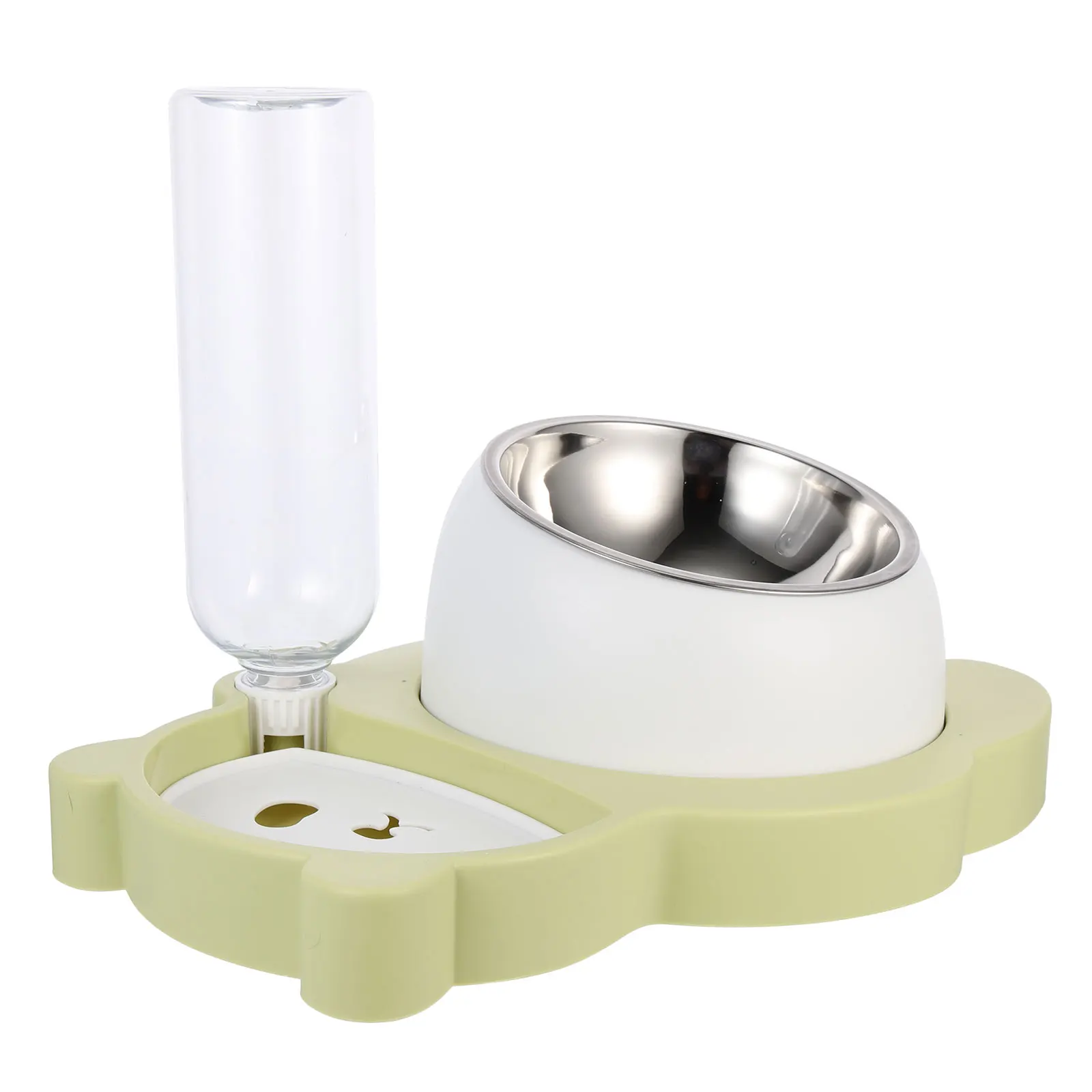 Pet Feeding Stainless Neck Protection Feeder Steel Plastic Slow Eating Cat Food Water Dispenser Multi Cat Family
Pet Feeding Stainless Neck Protection Feeder Steel Plastic Slow Eating Cat Food Water Dispenser Multi Cat Family