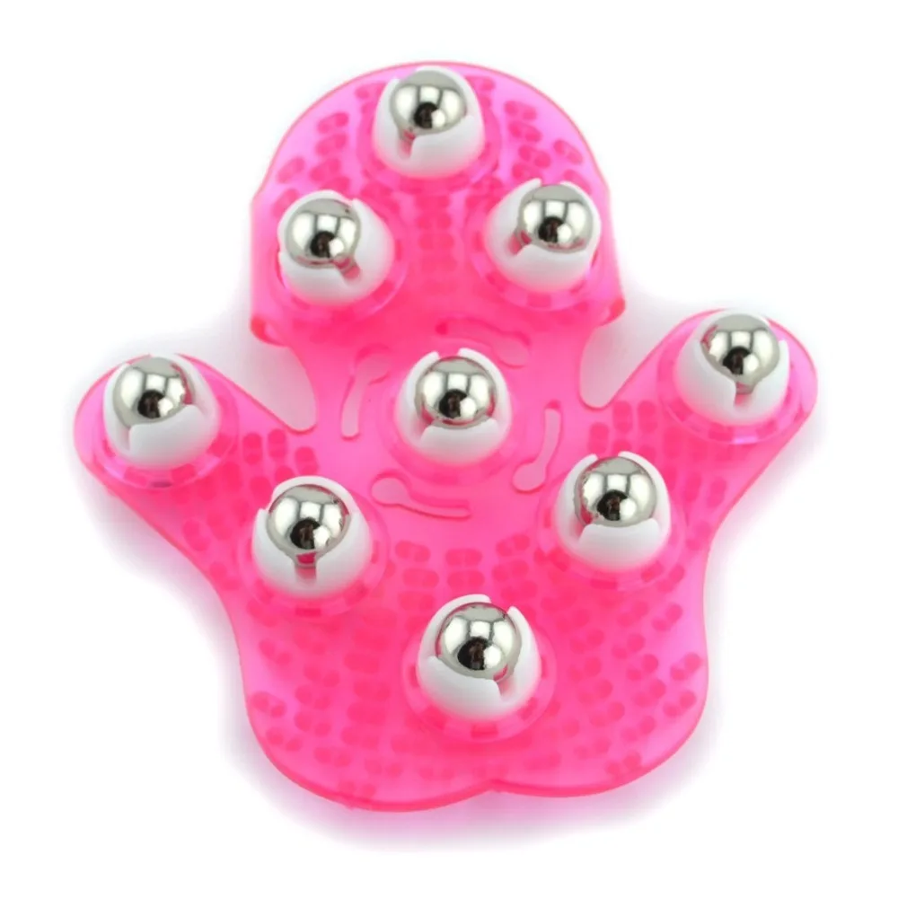 Palm Shaped Massage Glove 360-degree with 9 Metal Roller Body Massager Relieve Fatigue Acupoint Massage Massage Brush
Palm Shaped Massage Glove 360-degree with 9 Metal Roller Body Massager Relieve Fatigue Acupoint Massage Massage Brush