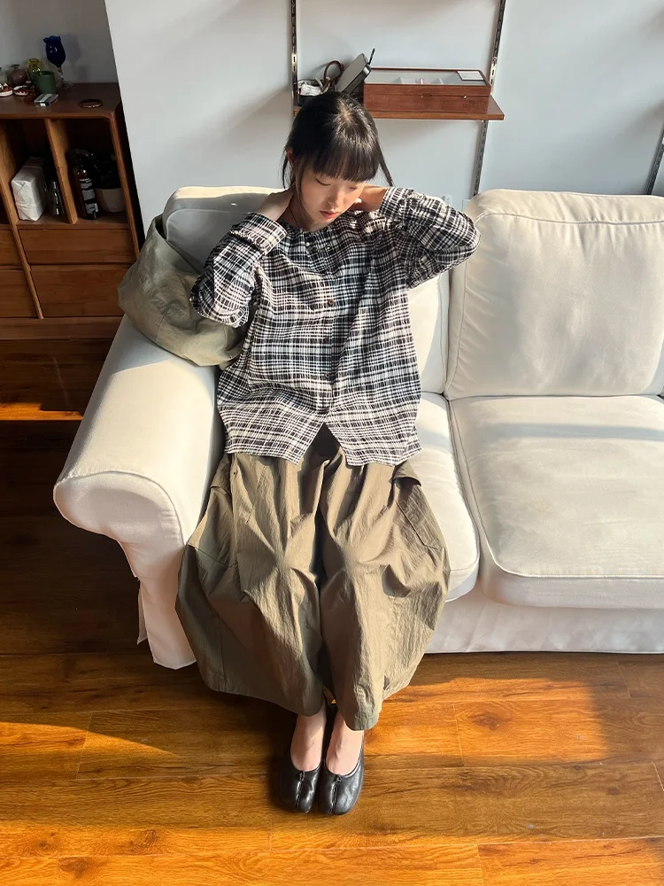 HYGGEOO Silent High-Branch Salt Sink Cotton Vintage irt with Beard Design Straight Tube Clean Fit Anti-Wrinkle Long Sleeve
HYGGEOO Silent High-Branch Salt Sink Cotton Vintage irt with Beard Design Straight Tube Clean Fit Anti-Wrinkle Long Sleeve