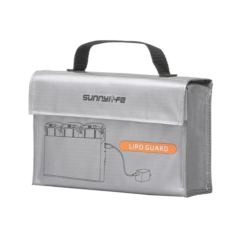 Universal Safety Li-Po Guard Drone Battery Bag for DJI Mini 4 K/AVATA2 Drone Battery Accessories
Universal Safety Li-Po Guard Drone Battery Bag for DJI Mini 4 K/AVATA2 Drone Battery Accessories