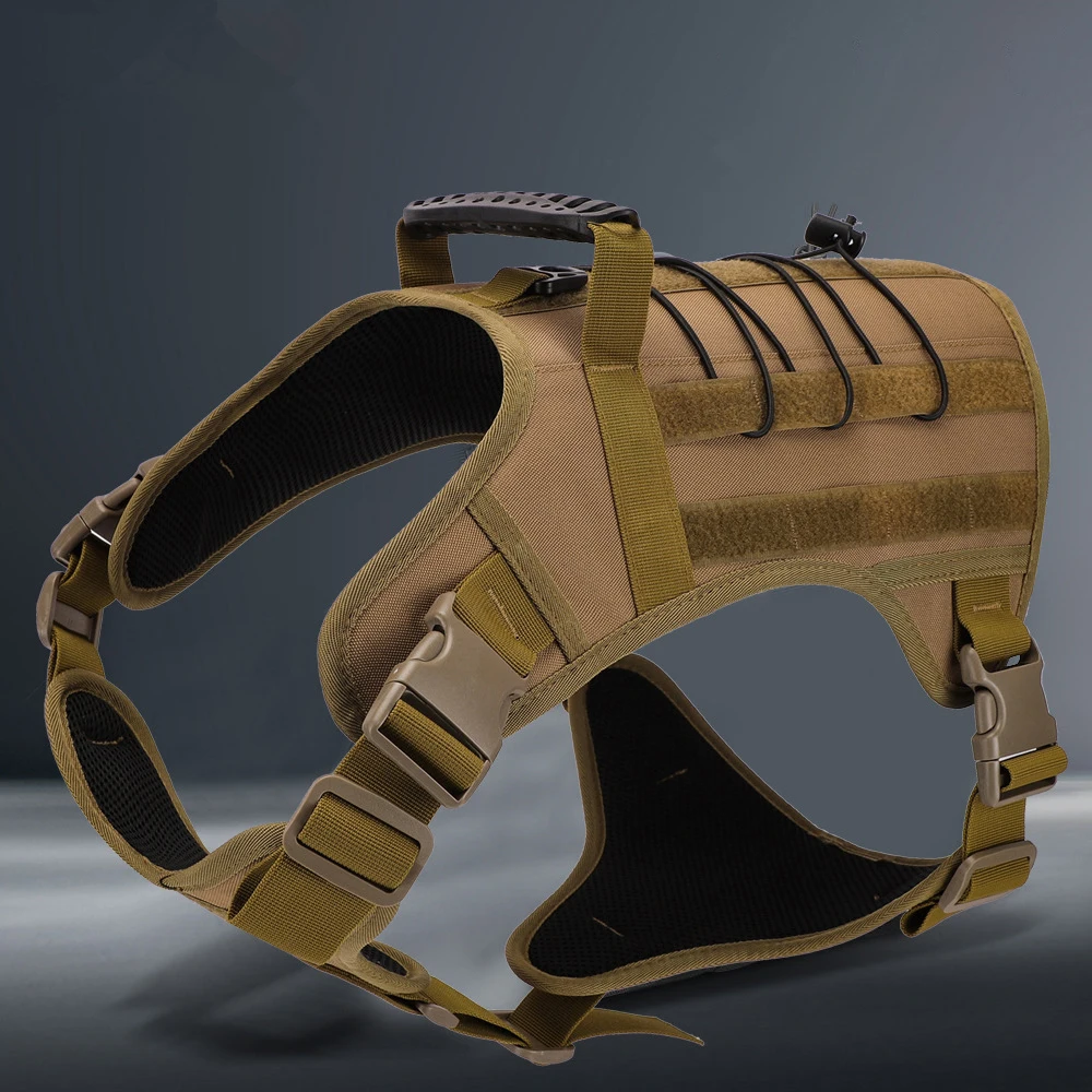 Double Safe Hot Sale Hunting High Quality Tactical Security Outdoor Dog Harness Vest Dog Tactics Chest Back
Double Safe Hot Sale Hunting High Quality Tactical Security Outdoor Dog Harness Vest Dog Tactics Chest Back