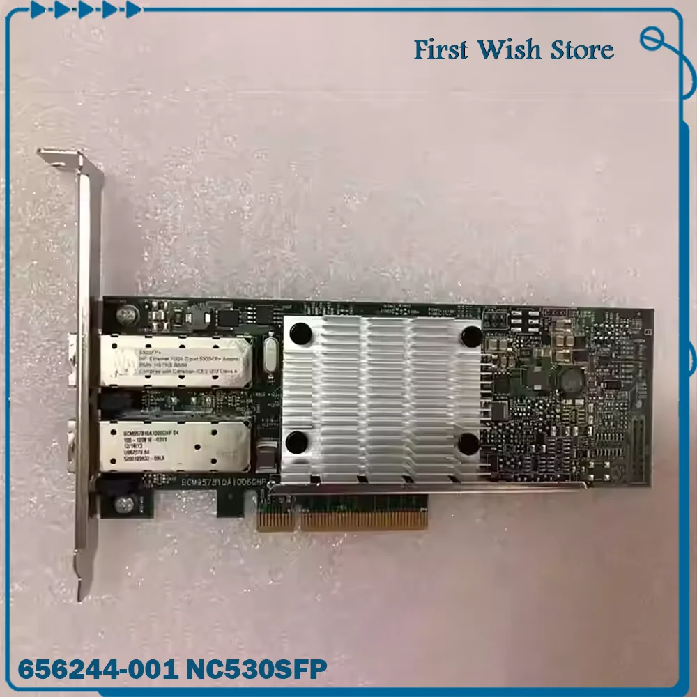 НИК bcm57810s 652503 -BHP 652503 -B21 10-гигабитная карта с двумя электрическими портами 656244 -001 NC530SFP
НИК bcm57810s 652503 -BHP 652503 -B21 10-гигабитная карта с двумя электрическими портами 656244 -001 NC530SFP