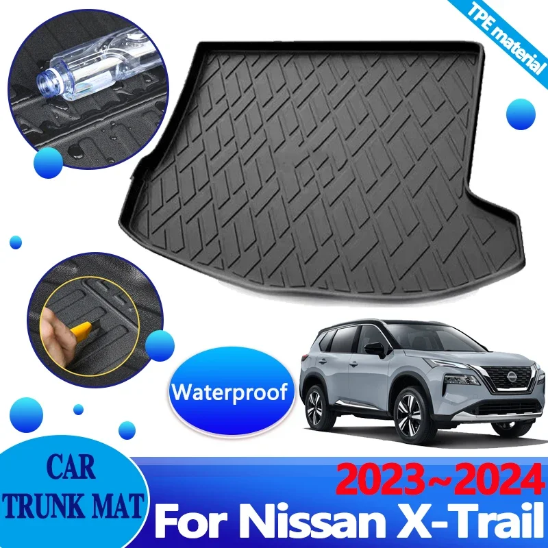 Car Trunk for Nissan X-Trail T33 Accessories Rogue 2023 2024 3D TPE Trunk Floor Mats Cover Anti-dirty Carpet Liner Storage Pads
Car Trunk for Nissan X-Trail T33 Accessories Rogue 2023 2024 3D TPE Trunk Floor Mats Cover Anti-dirty Carpet Liner Storage Pads