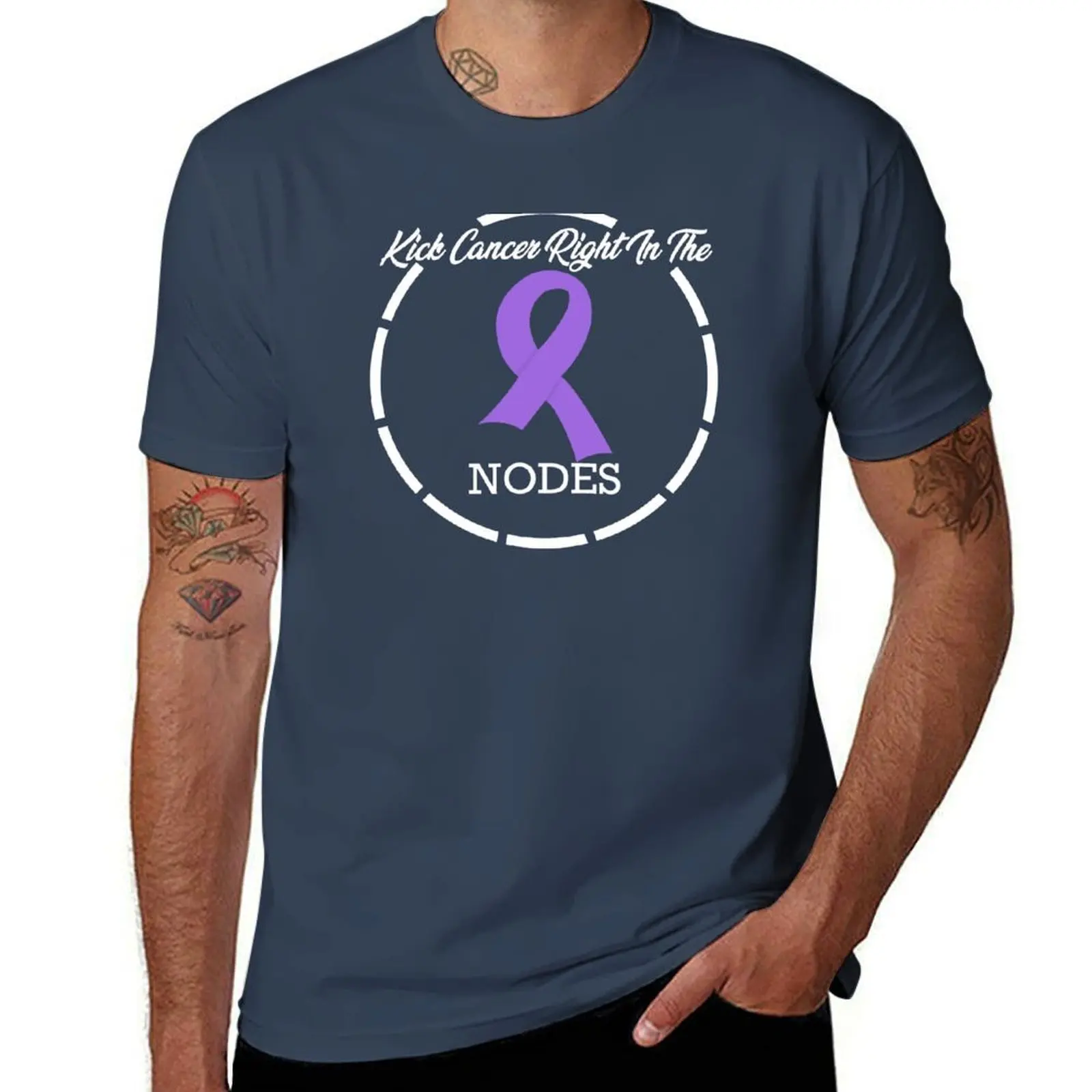 Nodes Kick in Right the Cancer T-Shirt Breathable Lightweight Summer Top
Nodes Kick in Right the Cancer T-Shirt Breathable Lightweight Summer Top