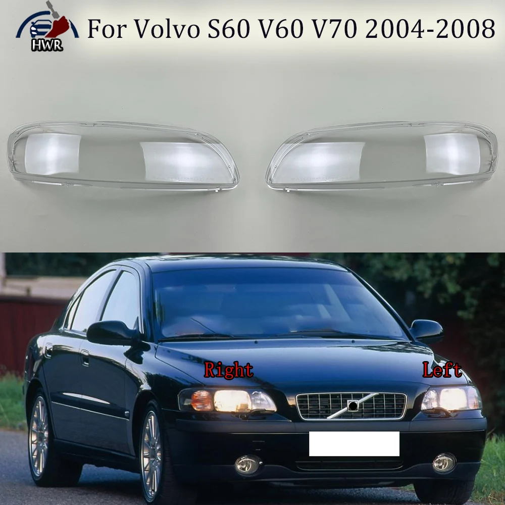 Front Headlamp Cover Transparent Lampshades Lamp Shell Masks Headlight Shade Lens Plexiglass For Volvo S60 V60 V70 2004-2008
Front Headlamp Cover Transparent Lampshades Lamp Shell Masks Headlight Shade Lens Plexiglass For Volvo S60 V60 V70 2004-2008