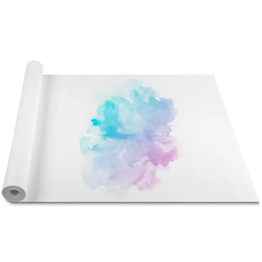 Watercolor Paper Roll 35" x 360" 140 Lb/300 GSM Art Cold Press Cotton Paper Texture White Blank Painting Roll for Watercolor Go
Watercolor Paper Roll 35" x 360" 140 Lb/300 GSM Art Cold Press Cotton Paper Texture White Blank Painting Roll for Watercolor Go
