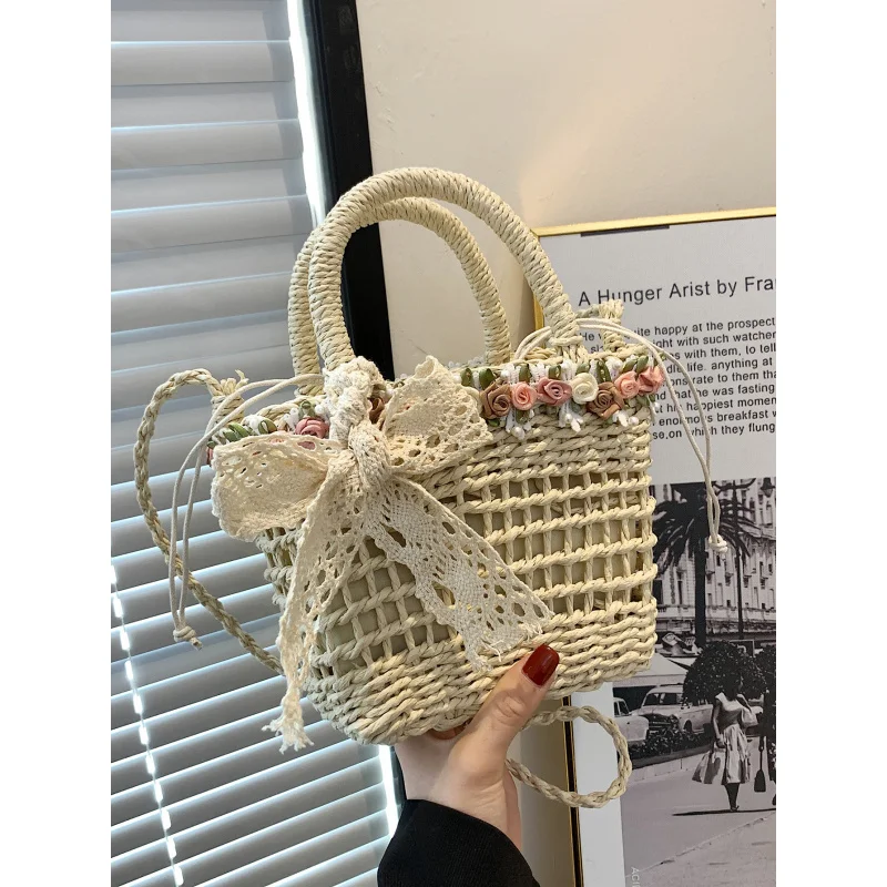 Fresh and simple straw bag for women2026New woven handbag for seaside vacations, versatile shoulder and crossbody bucket bag
Fresh and simple straw bag for women2026New woven handbag for seaside vacations, versatile shoulder and crossbody bucket bag