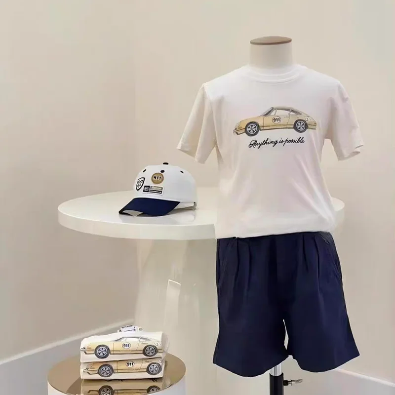 Pre-sale(ship June) 2026 Bp Spring Summer Girls Cartoon Car T-shirts for Girls Baby Boys Children's Clothing T-shirt for Kids
Pre-sale(ship June) 2026 Bp Spring Summer Girls Cartoon Car T-shirts for Girls Baby Boys Children's Clothing T-shirt for Kids