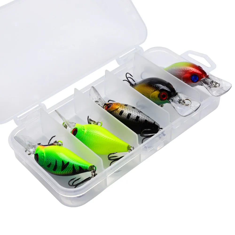 5PCS Lifelike ABS Topwater Fishing Lures 4.5cm 5cm with Hooks Artificial Hard Baits Lightweight Hard Baits Saltwater Fishing
5PCS Lifelike ABS Topwater Fishing Lures 4.5cm 5cm with Hooks Artificial Hard Baits Lightweight Hard Baits Saltwater Fishing