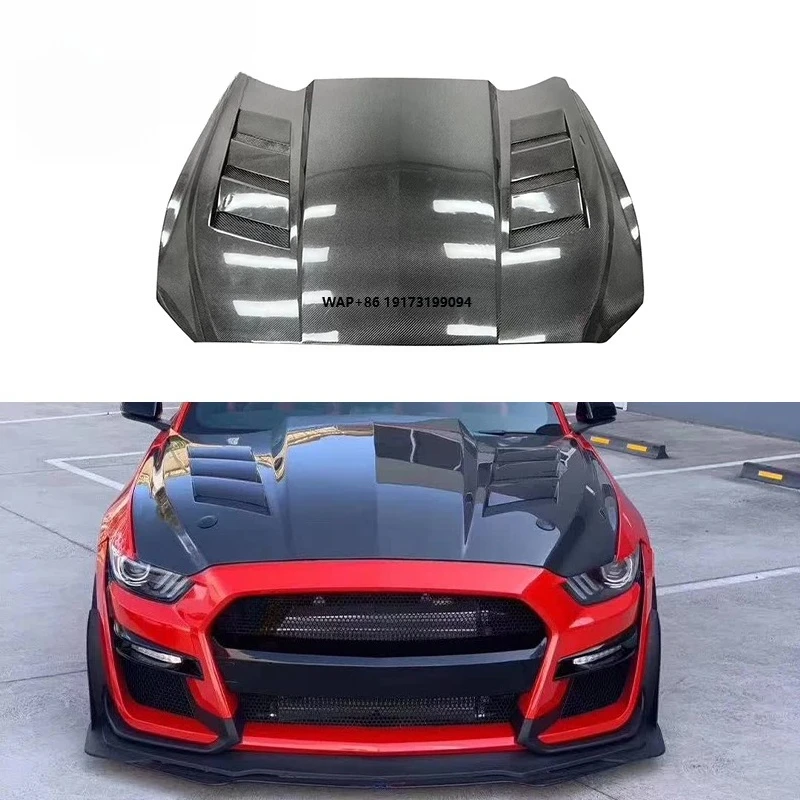 Carbon Fiber Hood for Mustang 2015-2017 Front Engine Valve Cover Auto Parts Car Auto Parts
Carbon Fiber Hood for Mustang 2015-2017 Front Engine Valve Cover Auto Parts Car Auto Parts