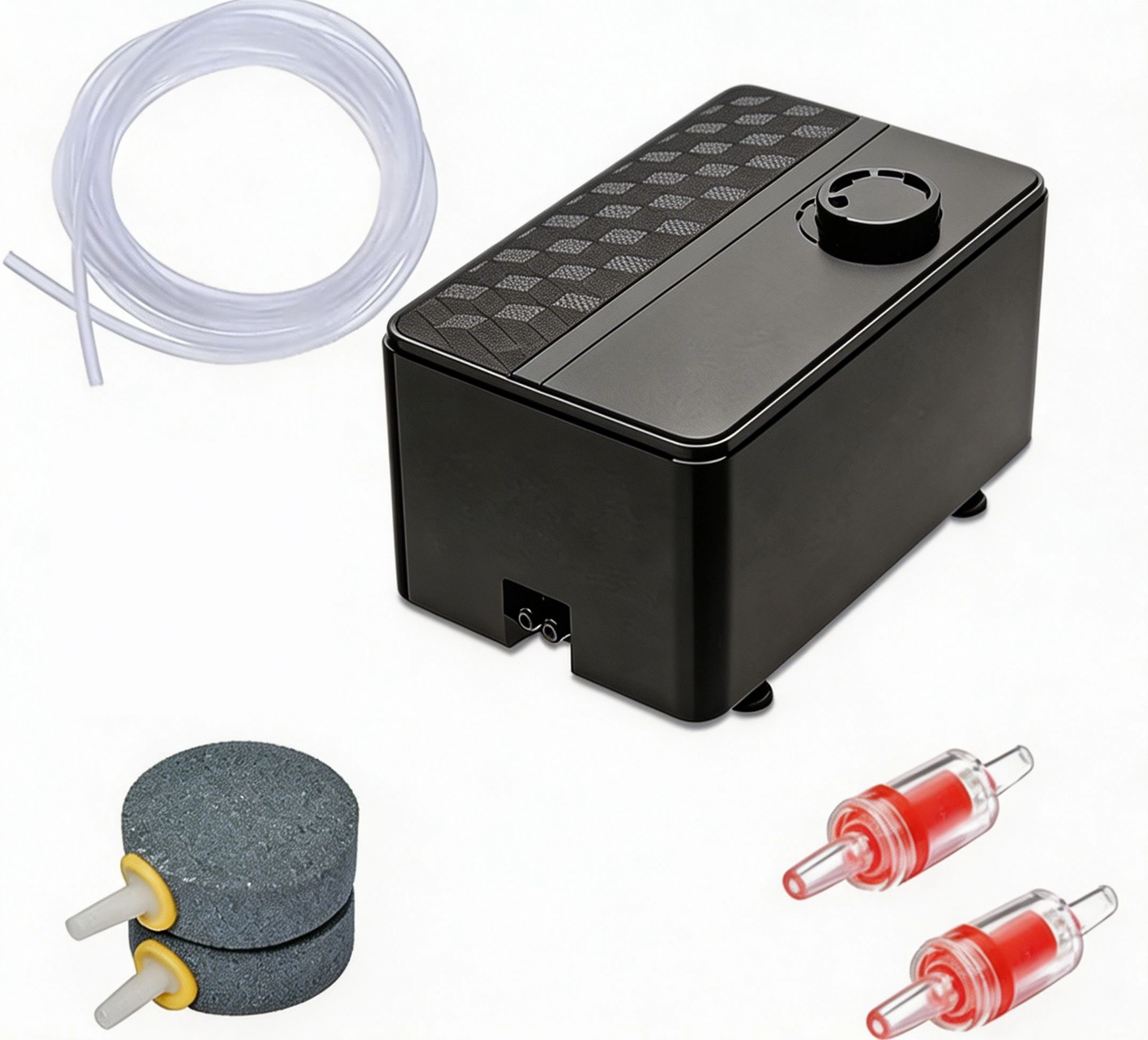 Silent Aquarium Air Pump for Fish Tanks, Adjustable Airflow, Air Compressor, High-Powered Aerator, 220V-240V
Silent Aquarium Air Pump for Fish Tanks, Adjustable Airflow, Air Compressor, High-Powered Aerator, 220V-240V