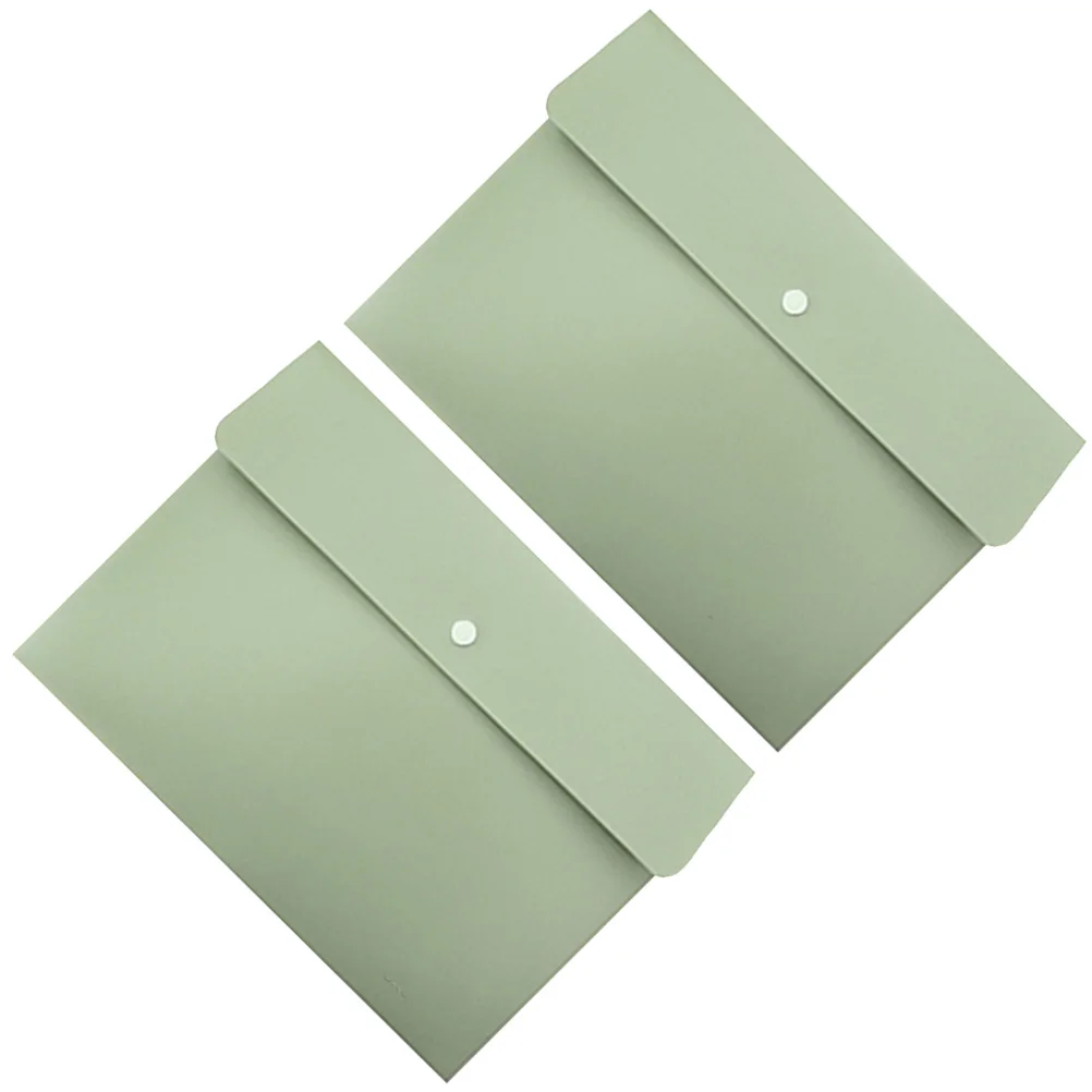 2 Pcs File Holder Folder Binder Document Organizer Button Office Buckle Pockets Bag
2 Pcs File Holder Folder Binder Document Organizer Button Office Buckle Pockets Bag